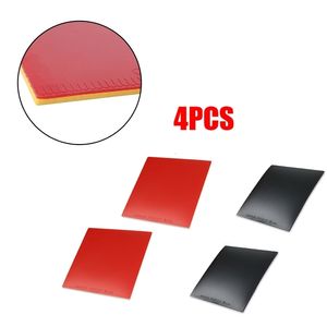 Caoutchoucs de Tennis de Table, 4 pièces, couverture de Ping-Pong, accessoires d'entraînement avec réacteur éponge Corbor 22mm, caoutchouc souple moyen 230825