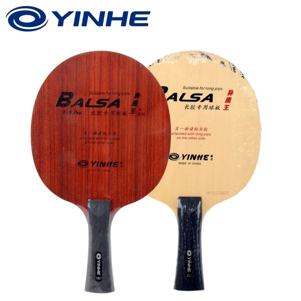 Caoutchoucs de Tennis de Table original YINHE T9 variante King Balsa carbone avec longue lame de tennis de table en caoutchouc lame de ping-pong 230907