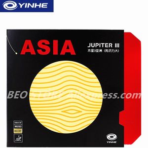Table Tennis Rubbers YINHE JUPITER 3 JUPITER III Sticky Attack Loop Forehand Galaxy Table Tennis Rubber Ping Pong Sponge 230703