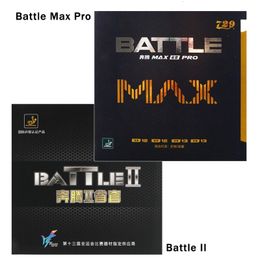 Ensembles de tennis de table 729 Professional Rubber Battle 2 Max Pro Sticky Surface Ping Pong avec bon spin et contrôle fin 230731