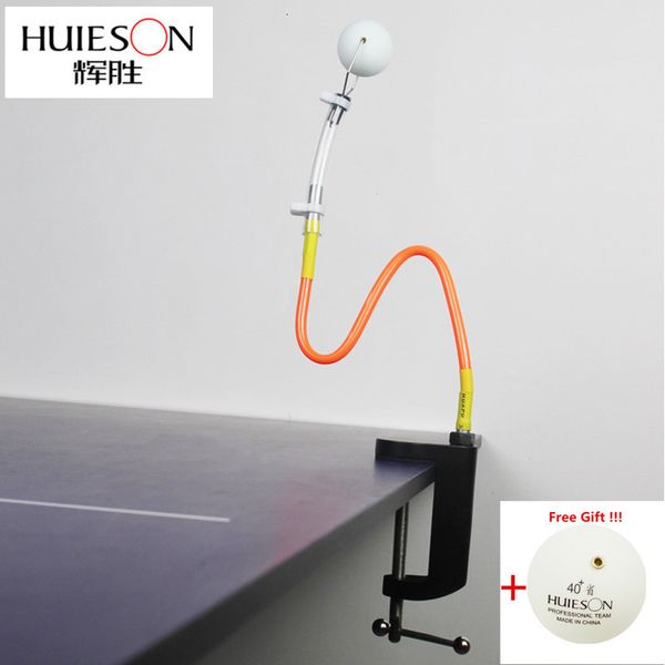 Conjuntos de tenis de mesa Huieson 7 tipos de robots de entrenadores fijó Rapid Rebound Ping Pong Ball Machine para acariciar el entrenamiento 230816