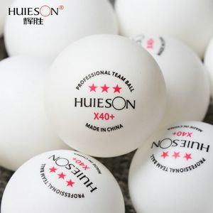Ensembles de tennis de table balles HuIESON X403 étoile ABS matériel équipe professionnelle balle 3050100 pièces ping-pong 28g formation 230719