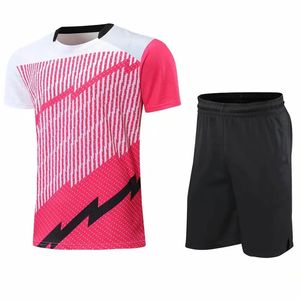 Costume de tennis de table maillots hommes femmes enfant costumes de ping-pong vêtements de tennis de table t-shirts costumes 240304