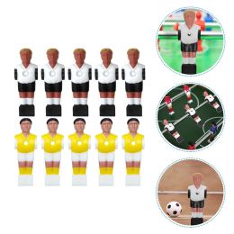 Tablas 10pcs Atletas de Foosball Dolls Tablero de jugadores Fútbol Máquina de fútbol Partes Mesa Fútbol Chips