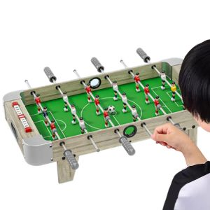 Tafels Mini Soccer Table voetbalbord Game Indoor Portable Score Keeper met twee ballen interactieve flagball -games voor 2 spelers