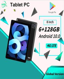 Tablet 8 inch 6GB128GB Tabletten Android Tablet PC 5300mAh 10 Core tablete online klasse Telefoontje tablette pad pro tablet9511673