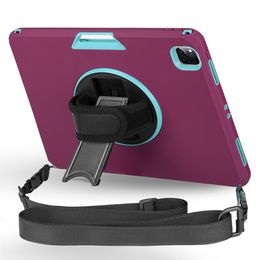 Tablet-hoesjes voor Samsung Tab 8.4 Ultra met zware schokbestendige holster riemclip Standstand Defender 3 lagen multifunctionele 4 hoeken versterken deksel