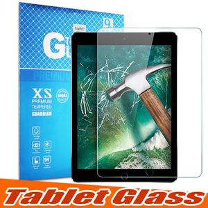 Verre de tablette pour iPad 2019 10,2 pouces Protecteur d'écran en verre trempé pour iPad Pro 10,5 pouces Air 3 10,5 pouces Protecteur d'écran universel pour tablette