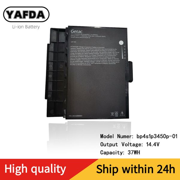 Batería del ordenador portátil de las baterías BP4S1P3450P-01 de la tableta PC para el ordenador portátil rugoso 14.4V 37Wh 3450mAh de la serie de Getac