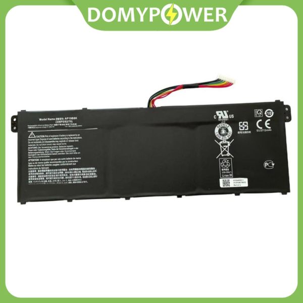 Batteries pour tablette PC Acer AP19B8K Aspire A315-56 A317-52 SF314-42-R33B SF314-42 11.25V 3831mAh (43Wh) 3 A314-22-R5E2 3 A314-