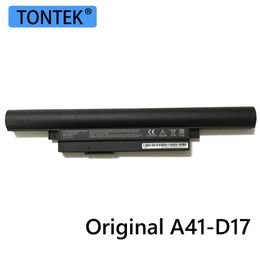 Tablet PC Batterijen Echte A41-D17 Laptopbatterij voor Medion Akoya E7415 E7415T E7419 E7416 P7647 P7643 E7420 P7643 15V 45WH 30