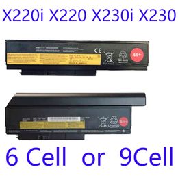 Batteries pour tablette PC batterie d'ordinateur portable pour Lenovo Thinkpad X220 X220i X220S X230 X230i X230S 6 cellules ou 9 cellules 11.1 v