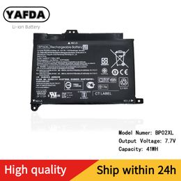 Tablet PC Batterijen Nieuwe BP02XL Laptop Batterij voor HP Pavilion Notebook 15-serie 15-AU000 15-AU010WM 15-AU018WM 15T-AW000 15Z-A