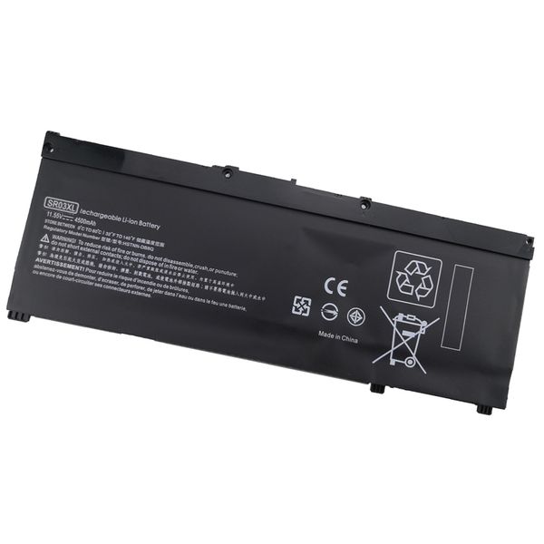 Baterías para Tablet PC SR03XL SR04XL, batería para portátil para HP OMEN/Pavilion Gaming 15-CE 15-DC 15-CX 17-CB Series TPN-Q193 Q194 Q211 T