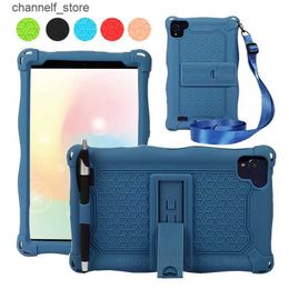 Étuis pour tablettes Sacs Housse universelle pour tablette de 8,0 pouces pour Teclast P85 P80t housse de support en silicone pour Teclast P80H P80X P80 Pro Phablet 8 CasesY240321Y240321