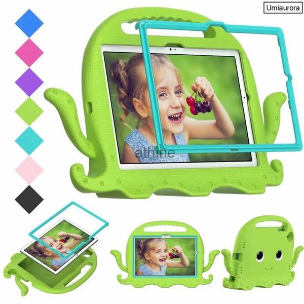 Fundas para Tablet PC Bolsas Funda EVA a prueba de golpes de dibujos animados para Samsung Galaxy Tab A7 S6 Lite 10.4 SM-T500 SM-T220 A8 10.5 SM-X200 X205 Funda con soporte para tableta para niños YQ240118