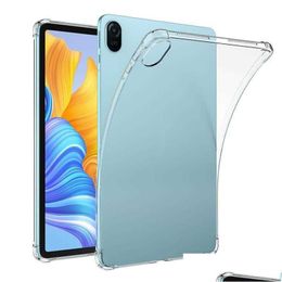 Tablet Pc-hoesjes Tassenhoes Voor 2022 Honor Flat 8 Beschermend Transparant Tpu Huawei Matepad Se 10.4 Er Drop Delivery Computers Netwo Dhfky