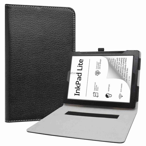 Fundas para tableta PC Funda para 9,7 Pocketbook InkPad Lite Tablet cubierta plegable con cierre elástico YQ240118