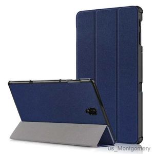 Tablet PC CASE BACS Étui pour Galaxy Tab A 10,5 pouces T595 T590 Hard PC Back Trifold Tablet Funda pour Tab A 10 5 SM-T590 SM-595