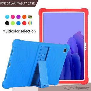Tablet PC Cases Bags Boîte pour Galaxy Tab A7 SM-T500 SM-T505 T507 Tablette SI-SILICONE SILICONE SILICONE HOVER COVER