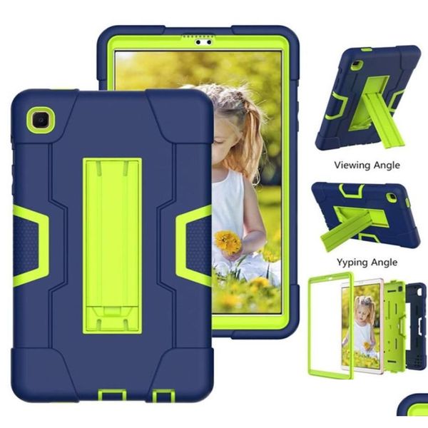 Tablet PC CASE BACS Étui pour Galaxy Tab A7 Lite SM T220 T225 Shock Proof FL Body Childre