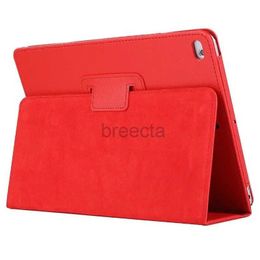 Tablet PC -cases Bags Case voor iPad 9.7 2017 2018 5/6e 10.2 7 8 9e gen Cover Auto Sleep Pu Leather Ipad Case Air 1/2 Air 4 Full Body Protective Case 240411