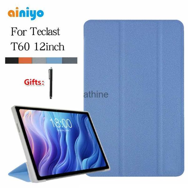 Étuis pour tablette PC sacs étui pour Teclast T60 12 pouces tablette PcStand coque souple en TPU pour 2023 Teclast T60 YQ240118