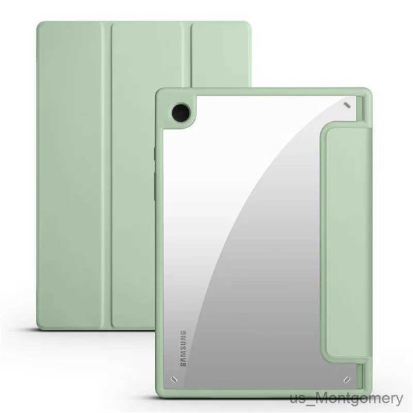 Tablet PC Cases Sacs Cover pour Galaxy Tab A8 10,5 pouces SM-X205 SM-X207 Tablette Couvre de fourrage transparent pour Galaxy Tab A8