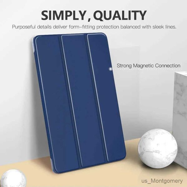 Tablet PC Cases Sacs pour Galaxy Tab S6 Lite 10.4 SM-P615 SM-P613 SM-P619 Trifold Tablet Case Magnetic Flip Smart Cover