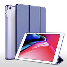Tablet PC Cases Sacs pour iPad 5th 6th 9.7 Case iPad air 1 air 2 9.7 Pro 9.7 Smart PU Cover pour iPad Mini 1 2 3 7.9 4 5 Mini 6 8.3 Cas de stand Funda 240411