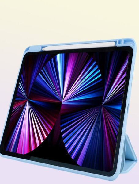 Tablet PC Cases Sacs pour iPad Air 5 2021 Pro 11 4 109 COUVERTURE DE STAND 129 MINI 6 2019 102 7 8 9th Generation 360 ° Rotation W2210201037128