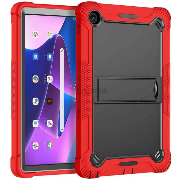 Tablet PC Cases Sacs pour Lenovo Tab M10 3nd Gen TB328FU TB328XU Plus 3RD GEN 2022 10.6 TB125FU 128FU HD X606F X306F CODE COQUE ARMOR ARMHER 240411