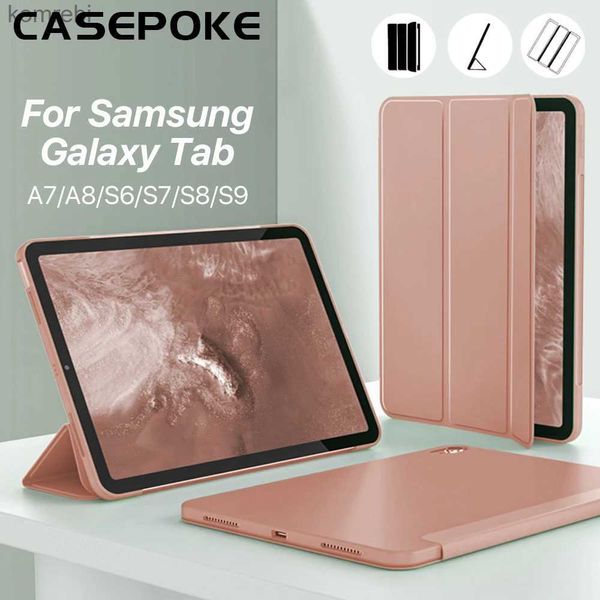 Fundas para Tablet PC Bolsas para Samsung Galaxy Tablet Case Tab S7 11in Accesorios para Samsung Galaxy Tab S9 S8 S7 S6 A8 A7 S9/8/7 Plus Funda protectora L240217