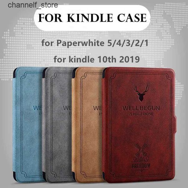 Étuis pour tablette Sacs Étui intelligent magnétique pour Kindle Paperwhite 5 11e 6,8 pouces Housse de veille automatique pour Kindle 10e 2019 Case for Kindle Paperwhite 4/3/2Y240321Y240321