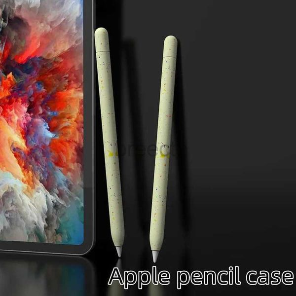 Tablet PC Cases sacs crayon crayon silicone iPad Tablet Touch Stylus Cover Luminous Scratch Ressist pour crayon 1er ou 2e génération 240411