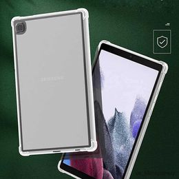 Tablet pc-cases tassen schokbestendig siliconenhoes voor Galaxy Tab A7 Lite 8.7 SM-T220 SM-T225 Tablet Case Flexibel Clear transparant achteromslag