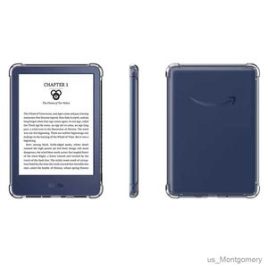Tablet PC Case Sacs Silicon Case pour 6 All-New Kindle (version 2022) 11th C2V2L3 Génération transparente transparente Soft TPU Back Tablet Cover Coqe