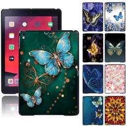 Tablet PC Cases Sacs Couvrette Tablet Cover pour iPad 10.2 2019 9.7 2018 6th 7th Generation Mini 1 2 3 4 5 - Fashion Ultra Thin Hard Shell Back Cover 240411