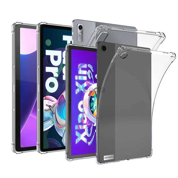 Cajas de PC de tableta Bolsas Xiaoxin Pad 2022 10.6 pulgadas Caso para la pestaña Lenovo P11 más 11 P11 PRO 11.5 2nd Gen 11.2 Xiaoxin Pad Pro 2022 Clear Soft TPU Cover 240411