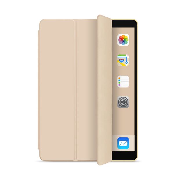 Fundas para tableta PC para iPad Pro 11 pulgadas Air 4 3 2 9,7 10,2 10,5 12,9 Mini 6 funda trasera antipolvo de silicona