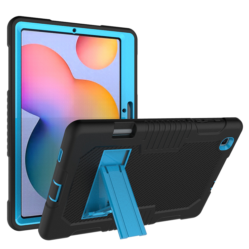 Estuches para Tablet PC para Samsung Galaxy Tab S6 Lite 10.4 P613 P619 P610 P615 S6Lite Child Durable Defender Kickstand Cover con ranura para lápiz