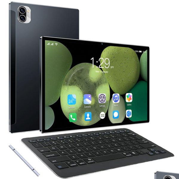 Tablette PC Version mondiale 10,1 pouces 8000mah 10 Core 512 Go Caméra HD Android 12.0 Ordinateur 5G 4G LTE Drop Livraison Ordinateurs Réseau Dhiwq