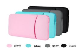Tablet PC Laptop Mouw Soft Bag Cover Notebook Pad Cases Pocket voor Mackbook Air 11 13 14 15 156 inch7707065