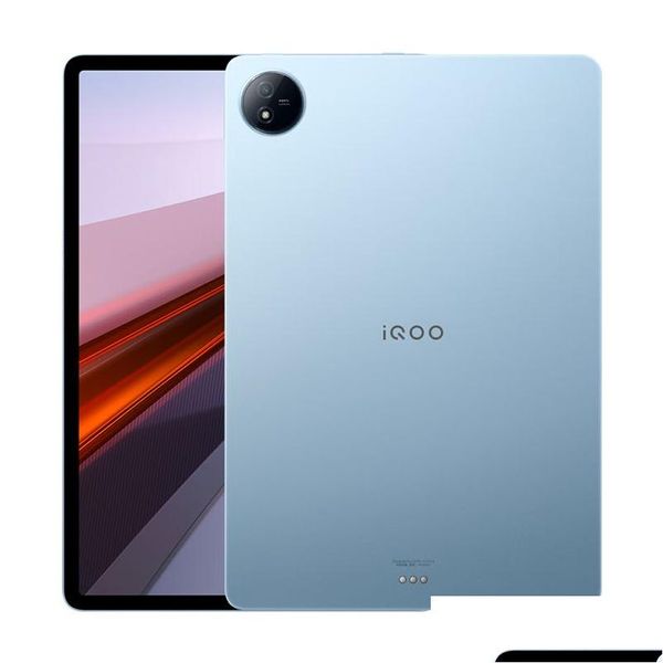 Tablette PC Original Vivo Iqoo Pad Air Smart 12 Go de RAM 256 Go Rom Octa Core Snapdragon 870 Android 11.5 2.8K 144Hz Sn 8.0Mp Face ID Comput Otlfh