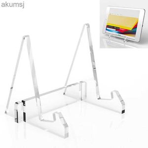 Tablet PC Stands 1 Uds. Soporte acrílico para tableta de escritorio, soporte universal transparente, Compatible con Tablet PC, iPad, soporte para libros, accesorios YQ240125