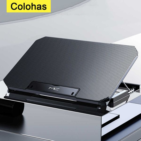Tablet PC Stands Laptop Stand Cooler Base Support Portable Notebook Cooling Pad Holder para Macbook Gamer Accesorios W221019