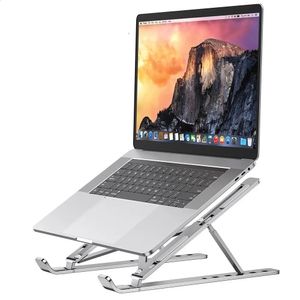 Tablet-pc-standaarden Draagbare laptopstandaard Aluminium notebookondersteuning Computerbeugel Air Pro-houder Accessoires Opvouwbare Lap Top-basis voor pc 231109