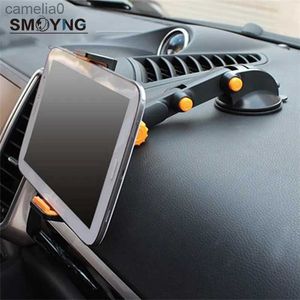 SMOYNG Sucker support de téléphone de voiture 4-11 pouces support de tablette pour IPAD Air Mini forte aspiration tablette support de voiture support pour iPhone X 8 7L231225