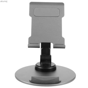 Tablet PC-standaarden Tablet PC-standaard Desktop Mobiele telefoon Ondersteuning Metaal Opvouwbaar Verstelbaar Universele (zilver) houders Laptop voor montage Draagbare buikspieren YQ240125