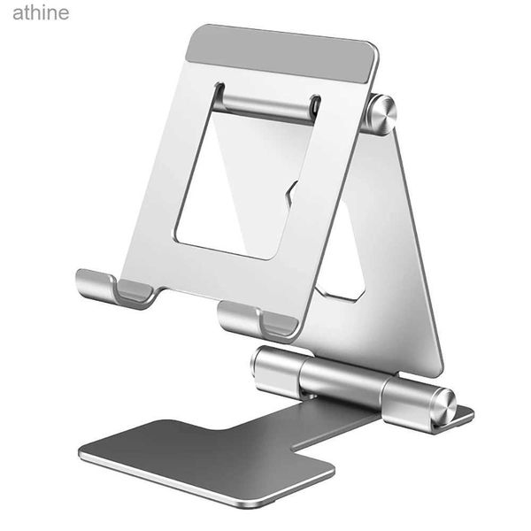 Supports pour tablettes Supports pour tablettes Support de bureau universel pour tablette pour iPad 7.9 9.7 10.5 11 pouces Support de tablette rotatif en alliage d'aluminium pour téléphone YQ240125